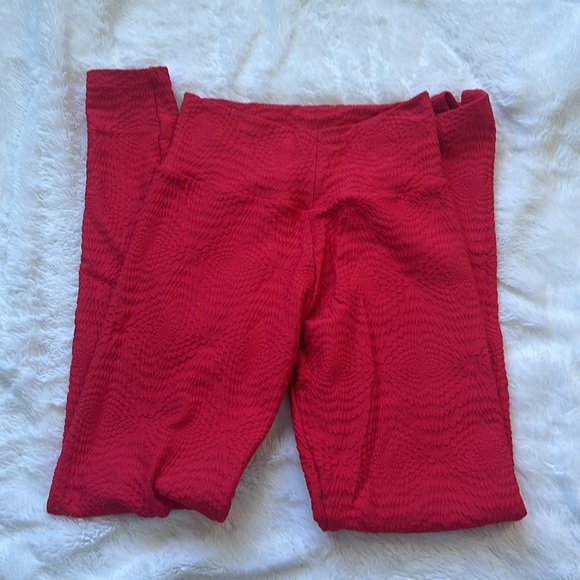 Booty by Brabants Red Mermaid Leggings - Picture 2 of 3